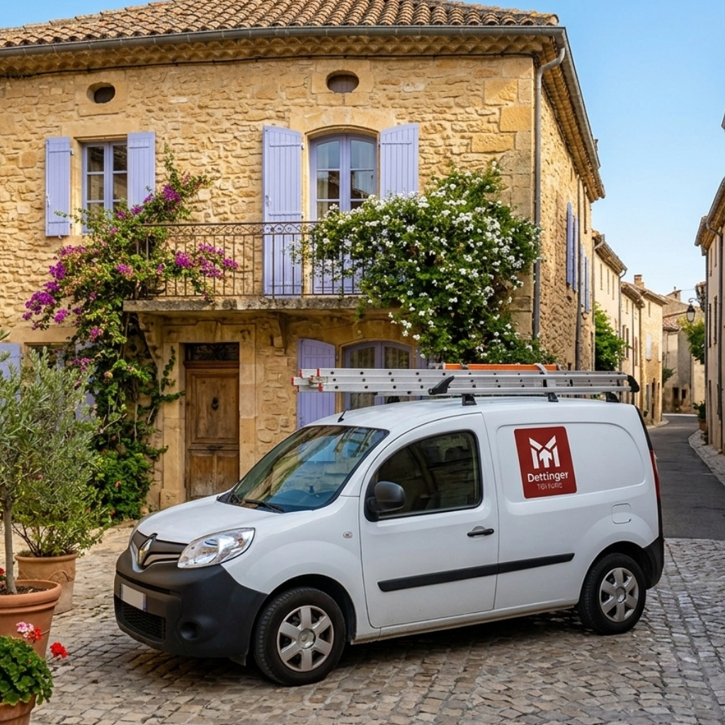 véhicule de couvreur